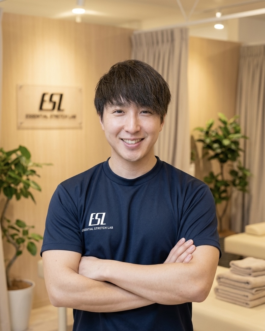 ESSENTIAL STRETCH LAB 理学療法士・トレーナー HIROAKI